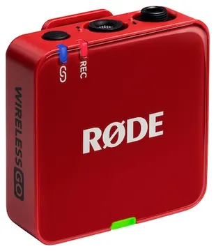 Rode Wireless Go Gen 3 Dual Red Digitales Drahtlos-Mikrofonsystem