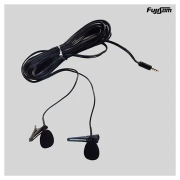 New Live Microfone New Live Lapela Duplo SPL-60D Dueto Com Fio 5MTS| Fujisom