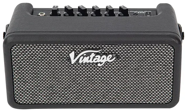 Vintage Retro 15-Watt Guitar Amplifier w/DSP - Black