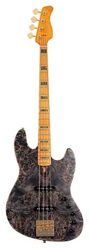 Sire Marcus Miller V10 4/TBKS Swamp Ash Transparent Black Satin Elektrische Basgitaar
