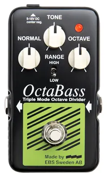 Ebs OctaBass SE Blue Label Bass-Effektpedal, Octave Devider