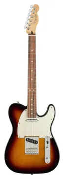 Fender Player Telecaster PF 3-COLOR Sunburst Con Borsa Fender Midnight Blue IN Omaggio