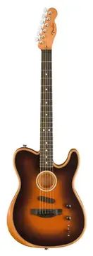 Fender Acoustasonic Player Telecaster Rosewood Fingerboard Shadow Burst