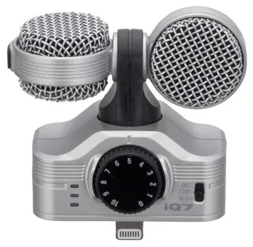 Zoom IQ7 - Microphone Stéréo MID-SIDE Pour Ios