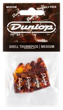 Dunlop 9022P THUMB MEDIUM - PLAYER'S PACK 4 PLETTRI