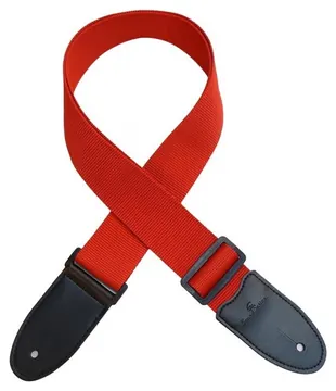 Soundsation PP-RD Tracolla per chitarra e basso rossa