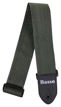 Basso Correia Basso Para Instrumentos NY12 Nylon Cor Verde Militar