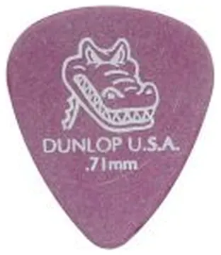 Dunlop Gator Grip Picks - 12 Pack - various gauges available 417-P Guitar Plecs