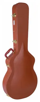 Kinsman LP Guitar Case Deluxe Brown Vintage
