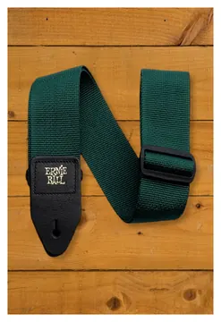 Ernie Ball Green Nylon Guitar Strap