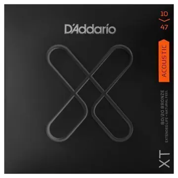 D'Addario Encordoamento Corda Daddario Violao Aco 010 XTABR1047