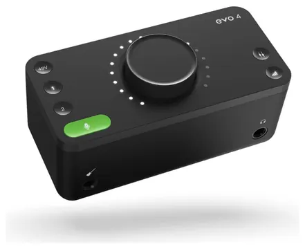 Audient EVO4 Interfaccia audio pro USB2-C 2 In / 2 Out e Preamp Microfonici