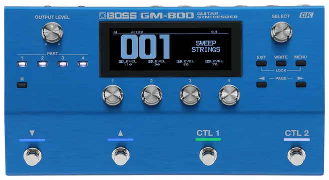 BOSS Corporation Boss GM-800 Sintetizzatore Per Chitarra