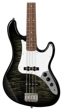 Cort GB24JJ Trans Black Bass Guitar