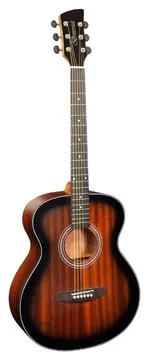 Brunswick BF200TB Guitare Folk Acoustique Grand Auditorium T Sunburst