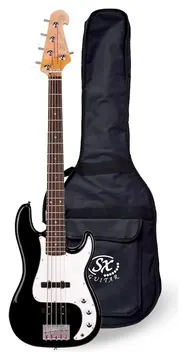 SX Baixo Sx Spb62+ 5 Cordas Preto Com Bag