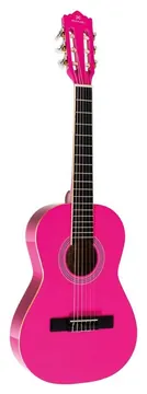 Michael VM14E Acústico com Cordas de Nylon e Acompanha Capa - Rosa