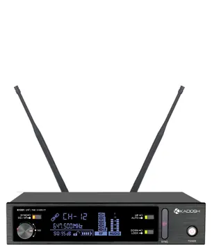 Kadosh Microfone Sem Fio Kadosh K1201M UHF Mão Branco