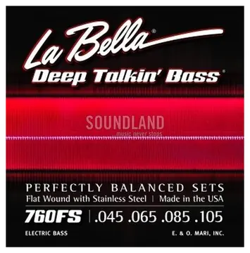 La Bella LaBella 760FS Deep Talkin' Bass 045-105