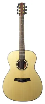 Effedot A-23-M Chitarra Acustica Auditorium Finitura Opaca Fasce E Fondo IN Sapele Manico IN Mogano Colore Natural