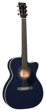 Martin CS-OM-C24002275 cs om sitka spruce navy blue/mahogany