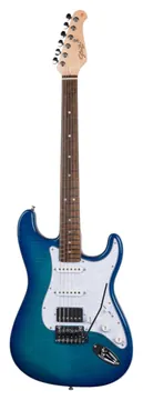 Seizi Vintage Budokan Plus HSS Flamed Blue