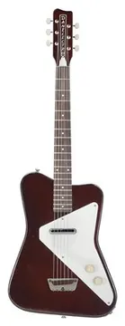 Danelectro Pro Maroon Silver Glitter