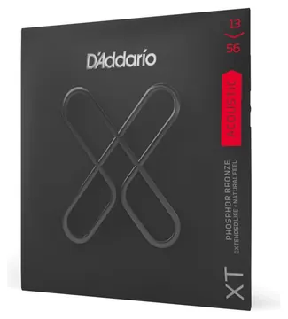 D'Addario XTAPB1356 XT Acoustic Phosphor Bronze Custom Light 13-56