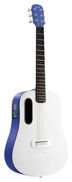 Lava Music Lava Me Play 36'' Deep Blue-Frost White-With Lite Bag - Refurbished