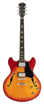 Sire H7 Larry Carlton Cherry Sunburst Hollowbody Gitaar