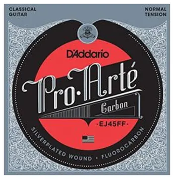 D'Addario Pro Arte Carbon NT Classical Guitar Strings, EJ45FF