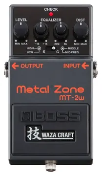 Boss MT-2W Metal Zone (Waza Craft) DISTORSIONE HIGH-GAIN