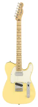 Fender American Performer Telecaster with Humbucking touche erable Vintage White
