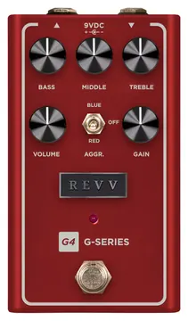 Revv Amplification G4 V2 Red Channel Distortion Pedal