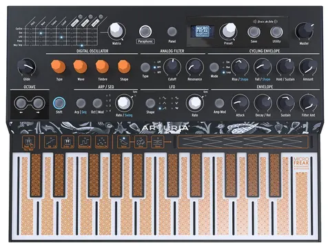 Arturia MicroFreak Sintetizzatore ibrido analogico/digitale 25 tasti
