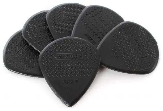 Dunlop Nylon Max Grip Jazz III Stiffo