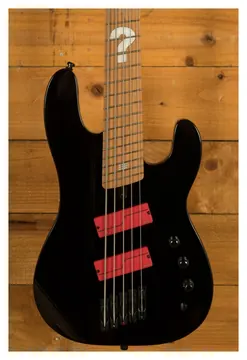 Charvel Sleep Token III Signature Pro-Mod San Dimas V Multi-Scale 5-String Bass - Caramelized Maple - Black