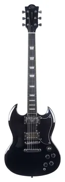 EKO DV300BK SG Model Zwart Elektrische Gitaar
