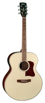 Cort Jumbo CJ MEDX Natural Glossy