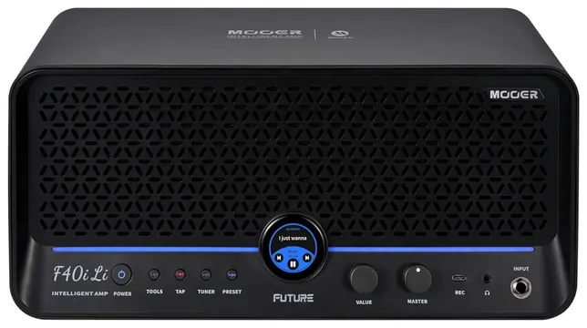 Mooer F40i Li Intelligent Amp PHANTOM BLACK Amp. combo x chitarra 40w, Nero