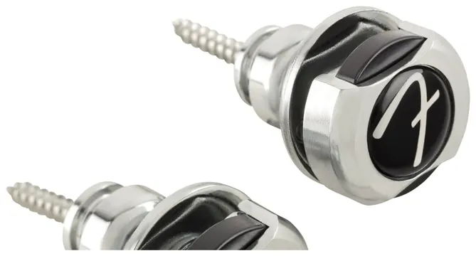 Fender Infinity Strap Locks Chrome Ganci per tracolla