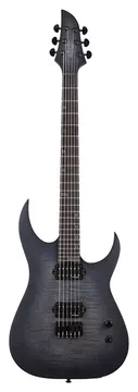 Schecter Keith Merrow Km-6 Mk-III Legacy Trans Schwarz Burst