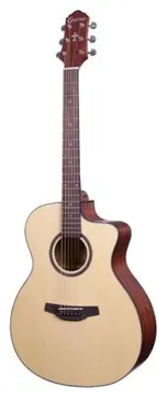 Crafter HT100CE Chitarra Acustica Elettrificata OM Natural
