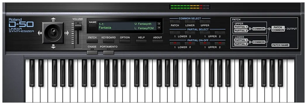 Roland D-50 Software Synthesizer