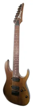 Guitarra Elétrica Ibanez RG7421 WNF Walnut Flat 7 Cordas