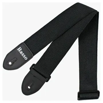 Basso NY 01 Correia Preto Nylon