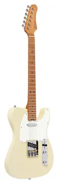 Crafter Seoul T50 Series Tele Electric Guitar Malty White