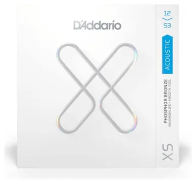 D'addario XS Phosphor Bronze Acoustic Strings Light 12-53