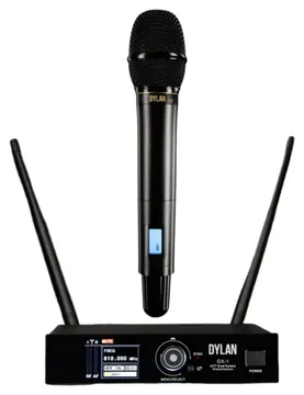Dylan Microfone Sem Fio Dylan GX-1 Mão