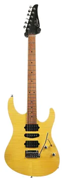 Suhr Modern Plus Trans Lemon Yellow Maple Fingerboard guitarguitar Select #92019